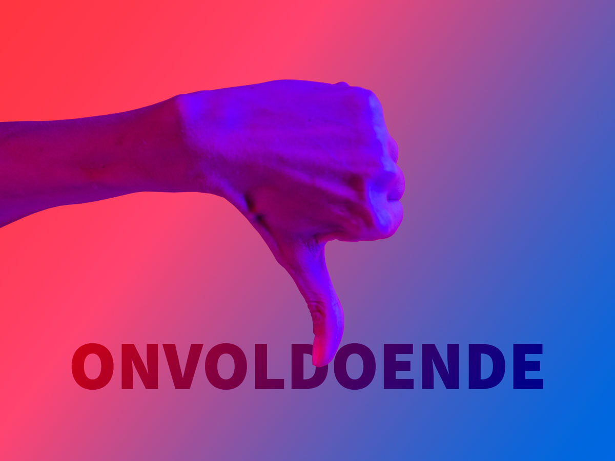👎🏻 Ontslag om disfunctioneren (d-grond)